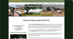 Desktop Screenshot of pleasantvalleyairport.com